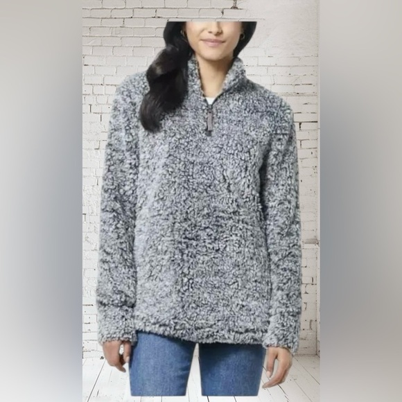 Weatherproof Vintage Sherpa 1/4 Zip Pullover | XL | NWT | Ultra-Soft Fleece - Picture 1 of 4
